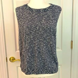 J. Crew Factory Sleeveless Marled Sweater